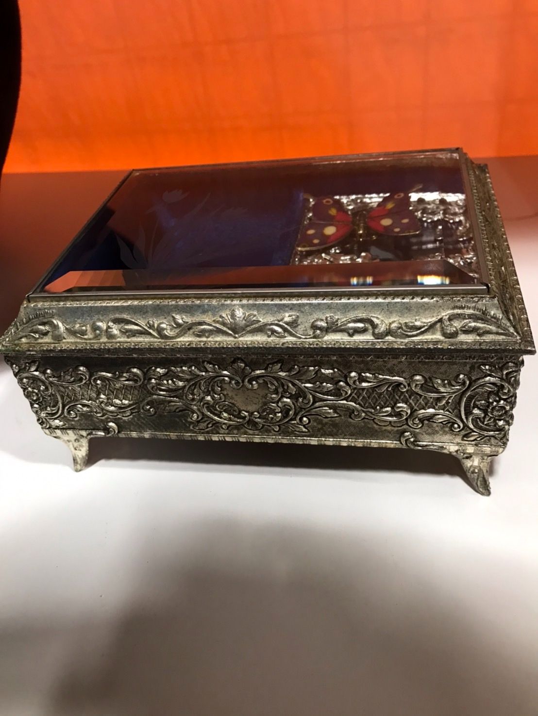 SANKYO 宝石箱 ヴィンテージ オルゴール ジュエリーボックス - メルカリ