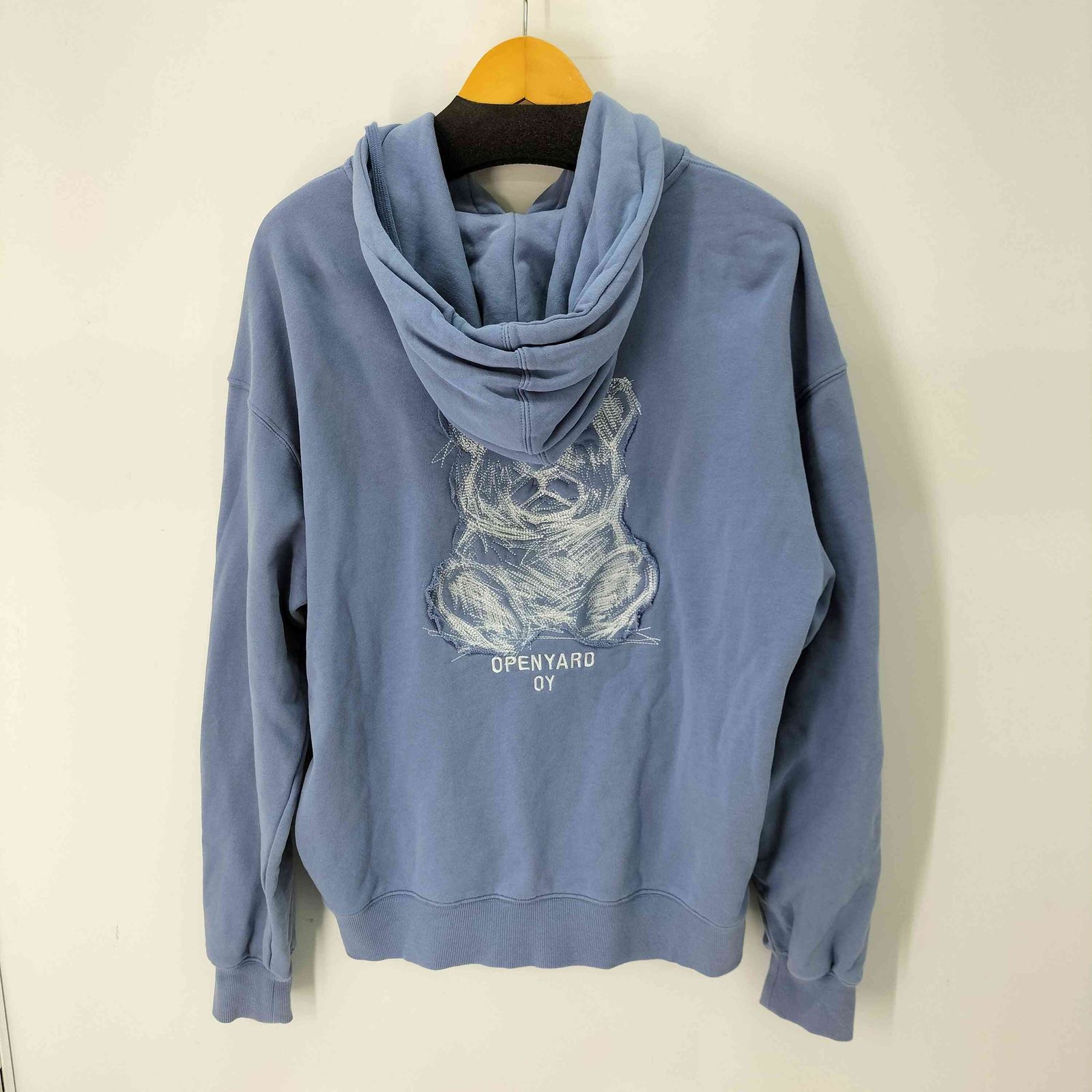 EMBROIDERED SKETCH HOODIE ZIP OY⁄オーワイ』 DOLLY UP⁄ エンブ OY 