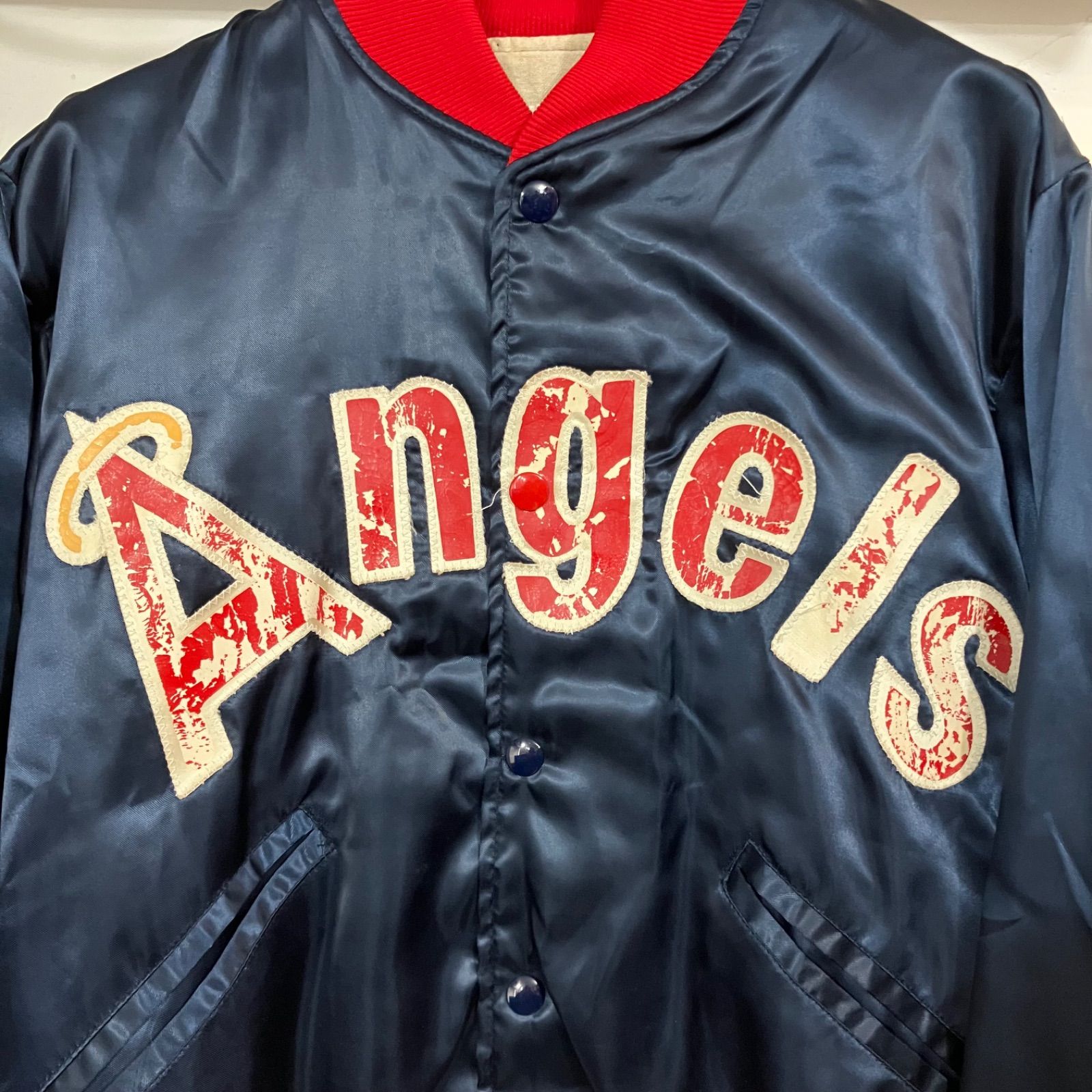 80s FELCO / フェルコ USA製 MLB ロサンゼルスエンゼルス スタジャン