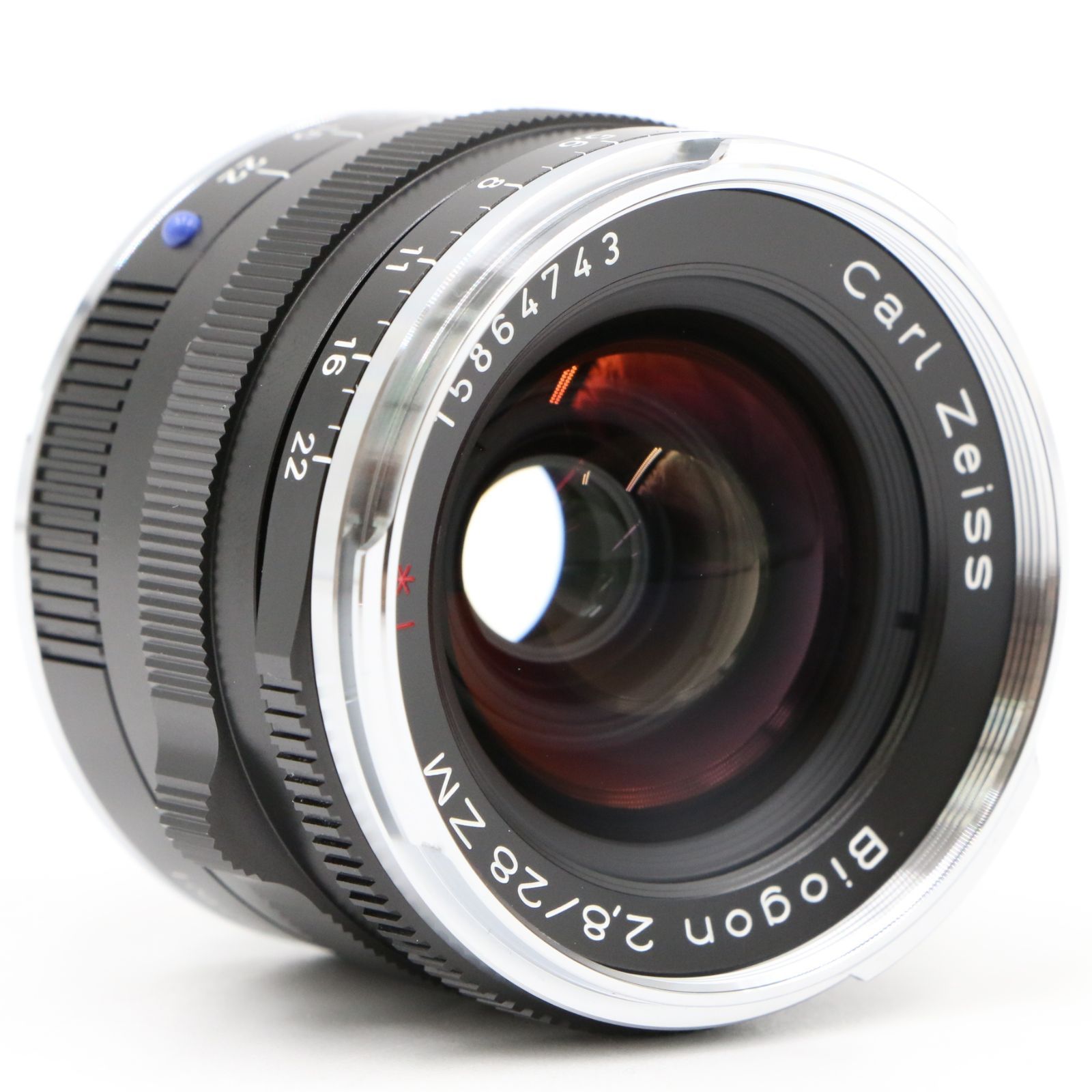 ほぼ新品】Carl Zeiss カールツァイス Biogon T* 28mm F2.8 ZM ライカ