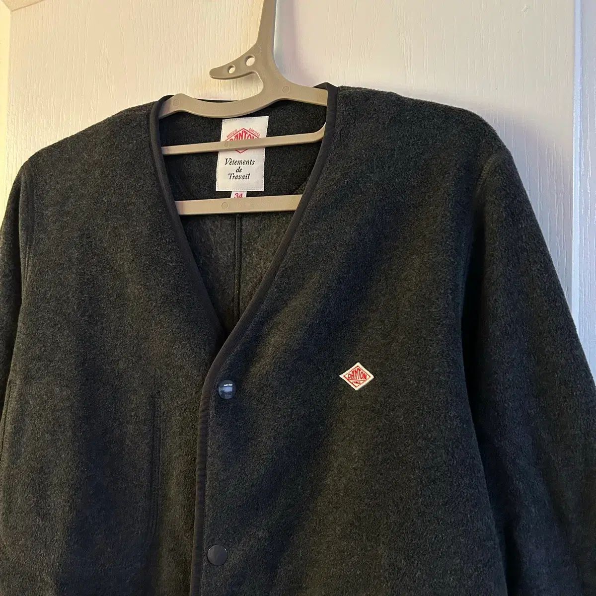 ダントン ノーカラー フリース チャコール 34 サイズ - メルカリ