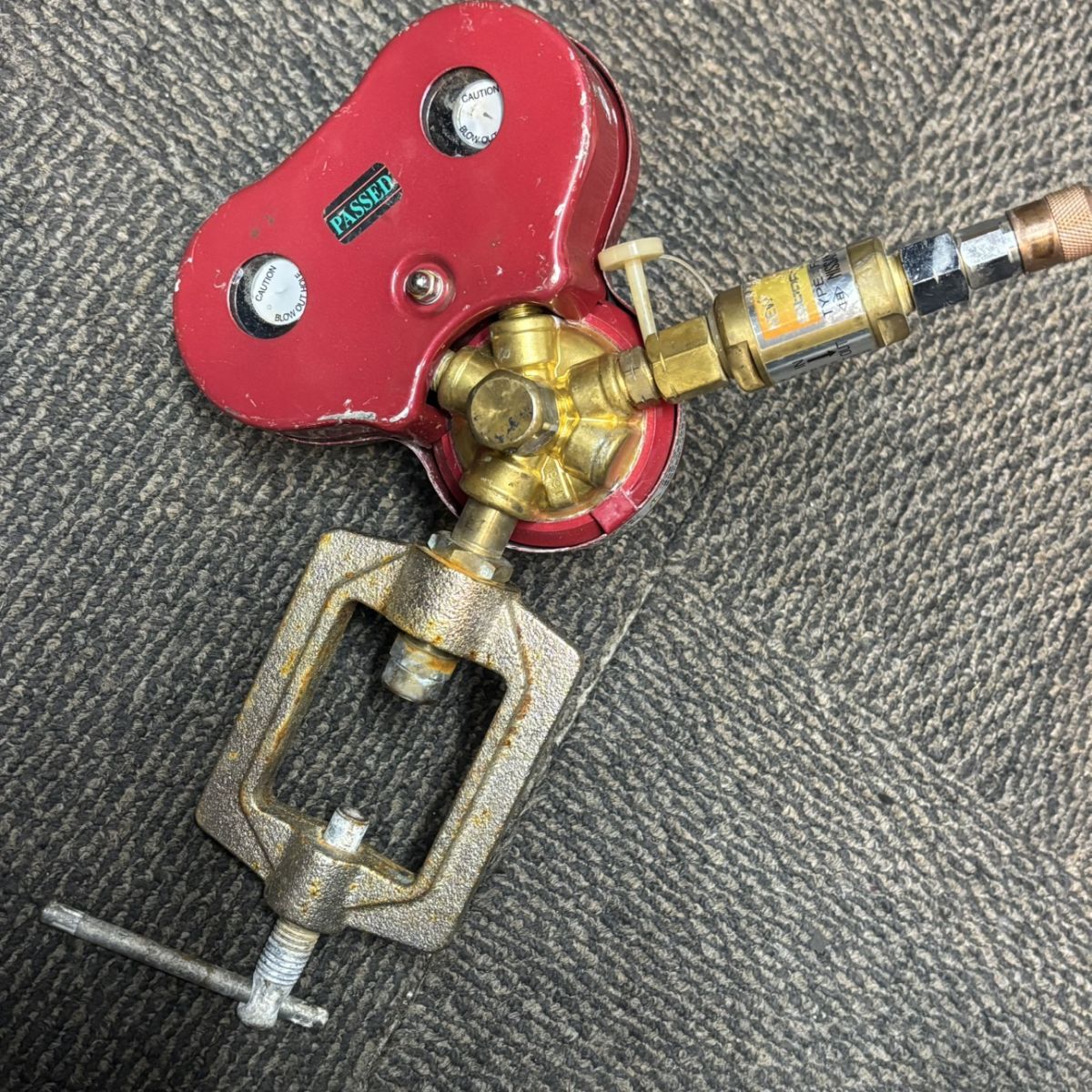  ◎ 日酸TANAKA マスターVI A アセチレン調整器 832 D | OF 酸素調整器 E 2点セット 日酸タナカ その他 特殊工具