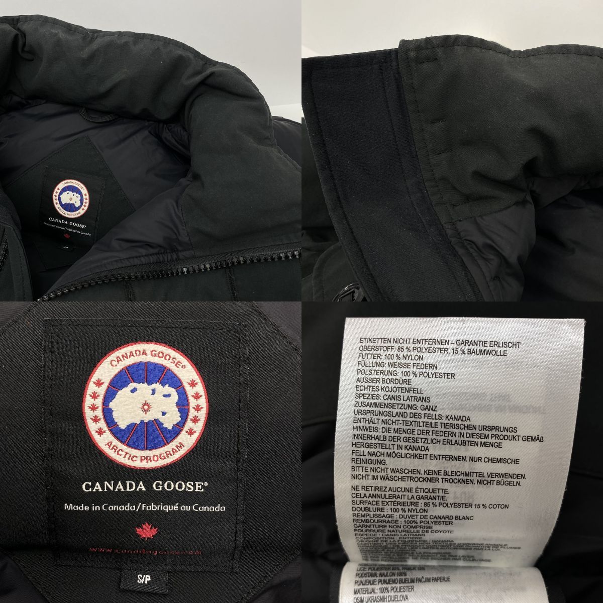 CANADA GOOSE カナダグース ダウンジャケット ラッセル パーカー