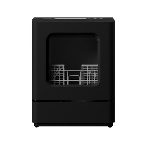 THANKO 工事不要でシンク横に置けるタンク式食洗機 ラクアmini Plus マットブラック TK-MDW 22 B ラクア 食器洗い乾燥機 一人用 二人用p c 7676 a 3 f