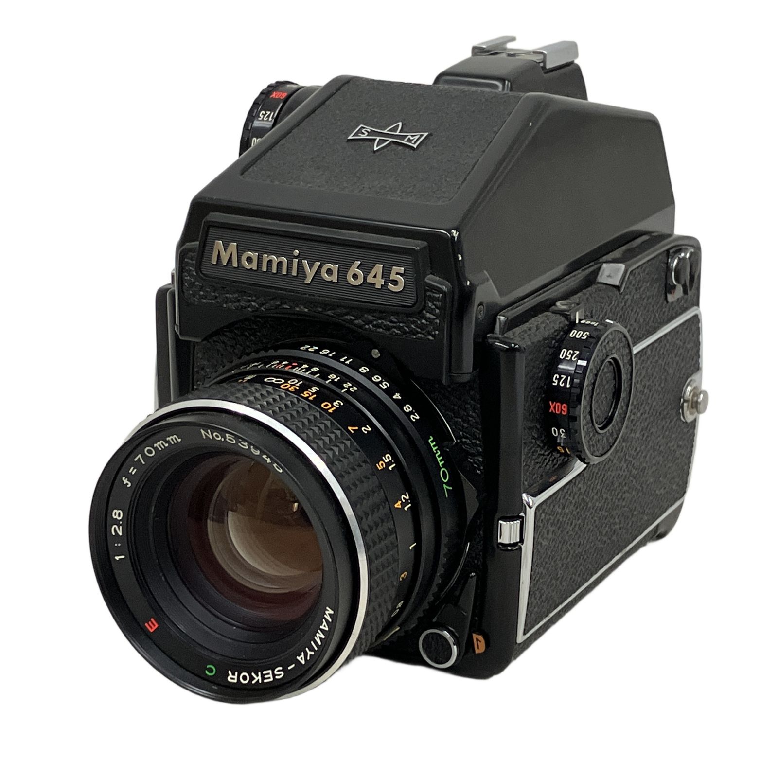 Mamiya マミヤ 645 中判一眼レフカメラ Mamiya Sekor 1:2.8 f=70mm