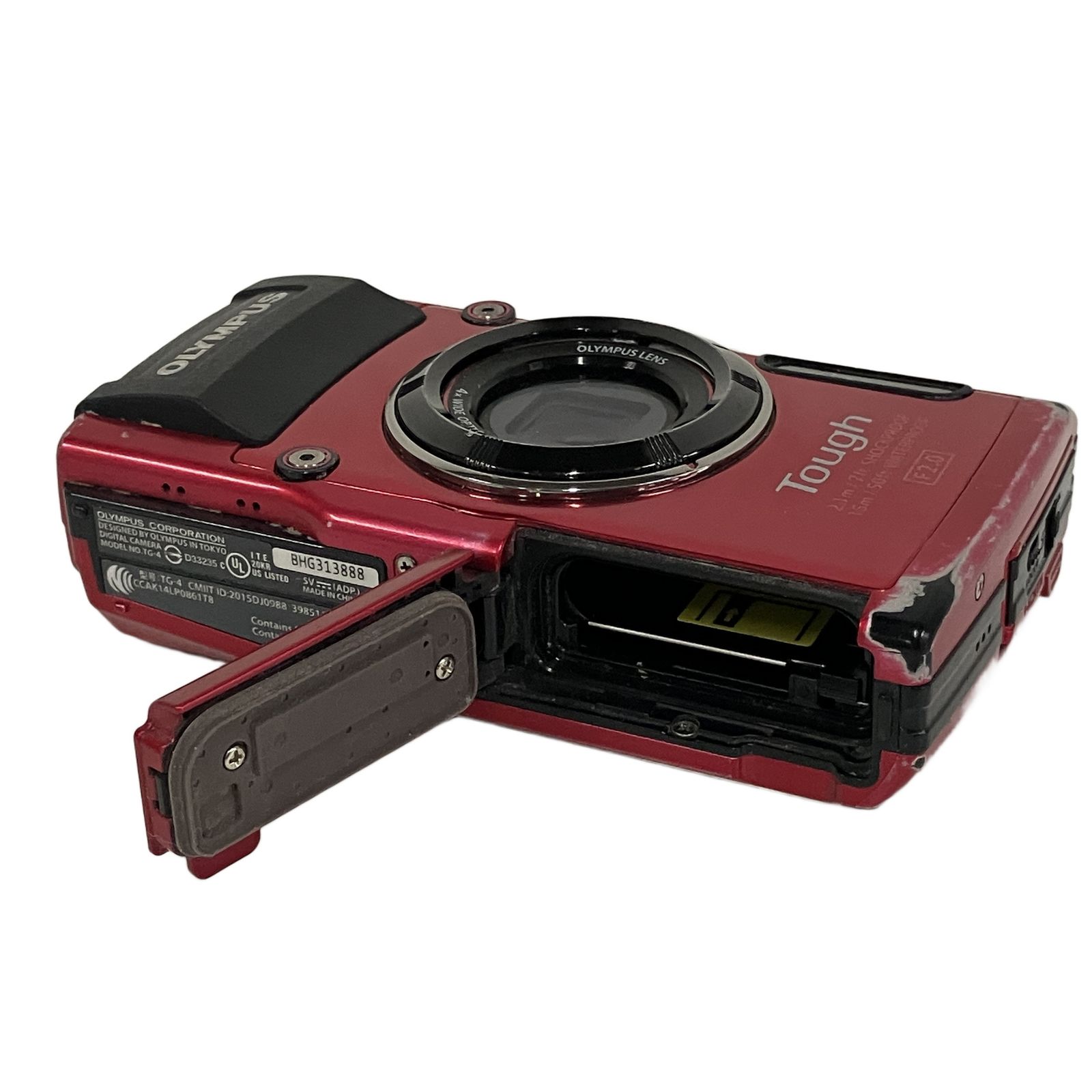 【中古・ワンオーナー】Olympus Tough TG-4 デジカメ OLYMPUS Tough TG-4 コンパクトデジタルカメラ 中古 B10835523 - メルカリ