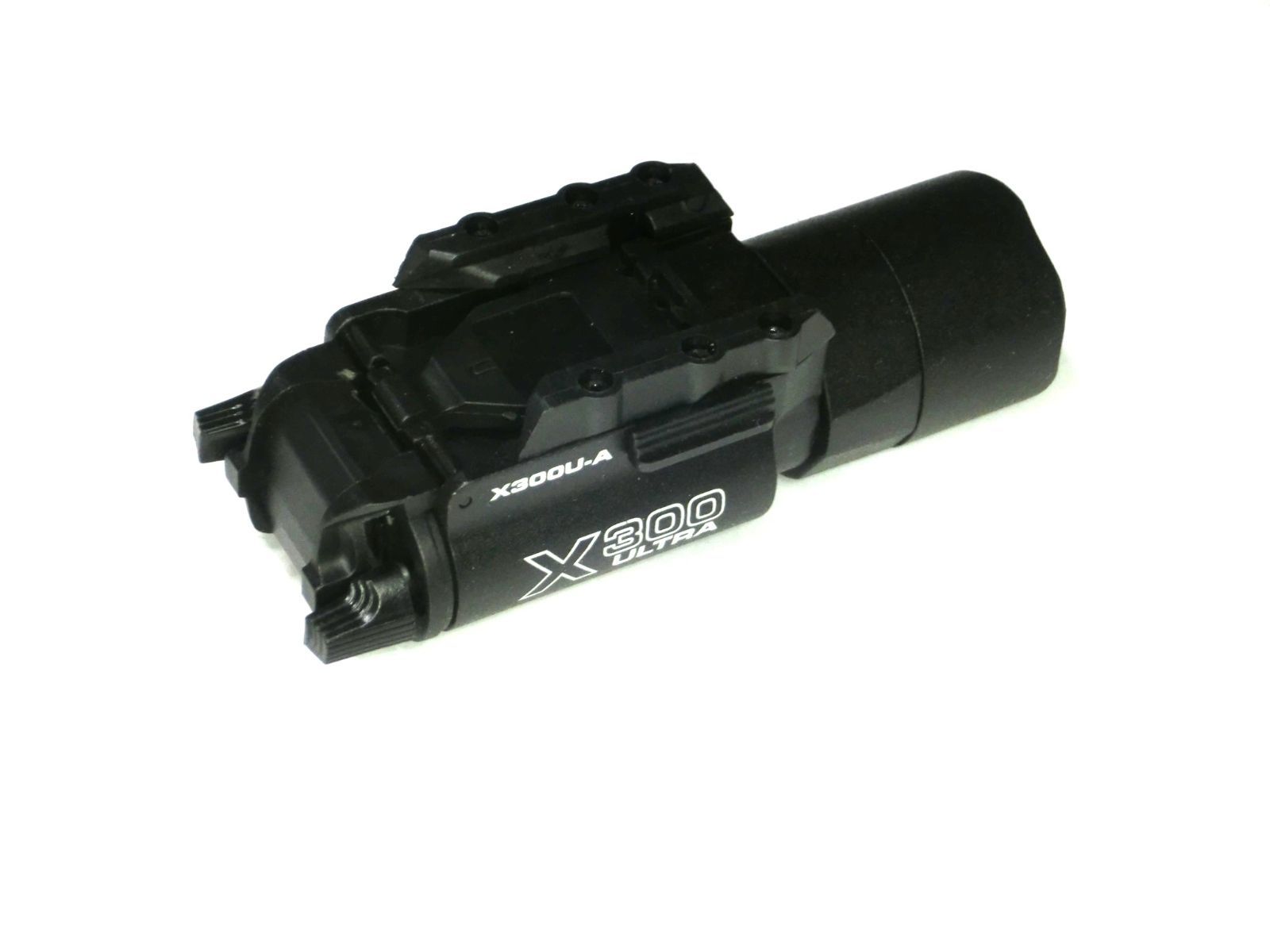 X300 ULTRA風ウェポンライトLEDピストルライト黒ハンドガンライト新品