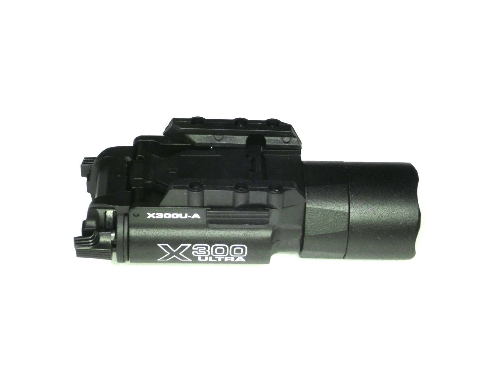 X300 ULTRA風ウェポンライトLEDピストルライト黒ハンドガンライト新品