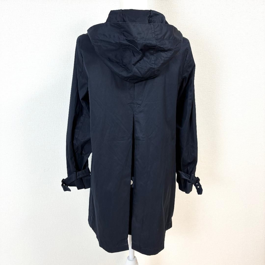 美品】 MACKINTOSH コットンフード付きコート 36 ネイビー 無地 - メルカリ