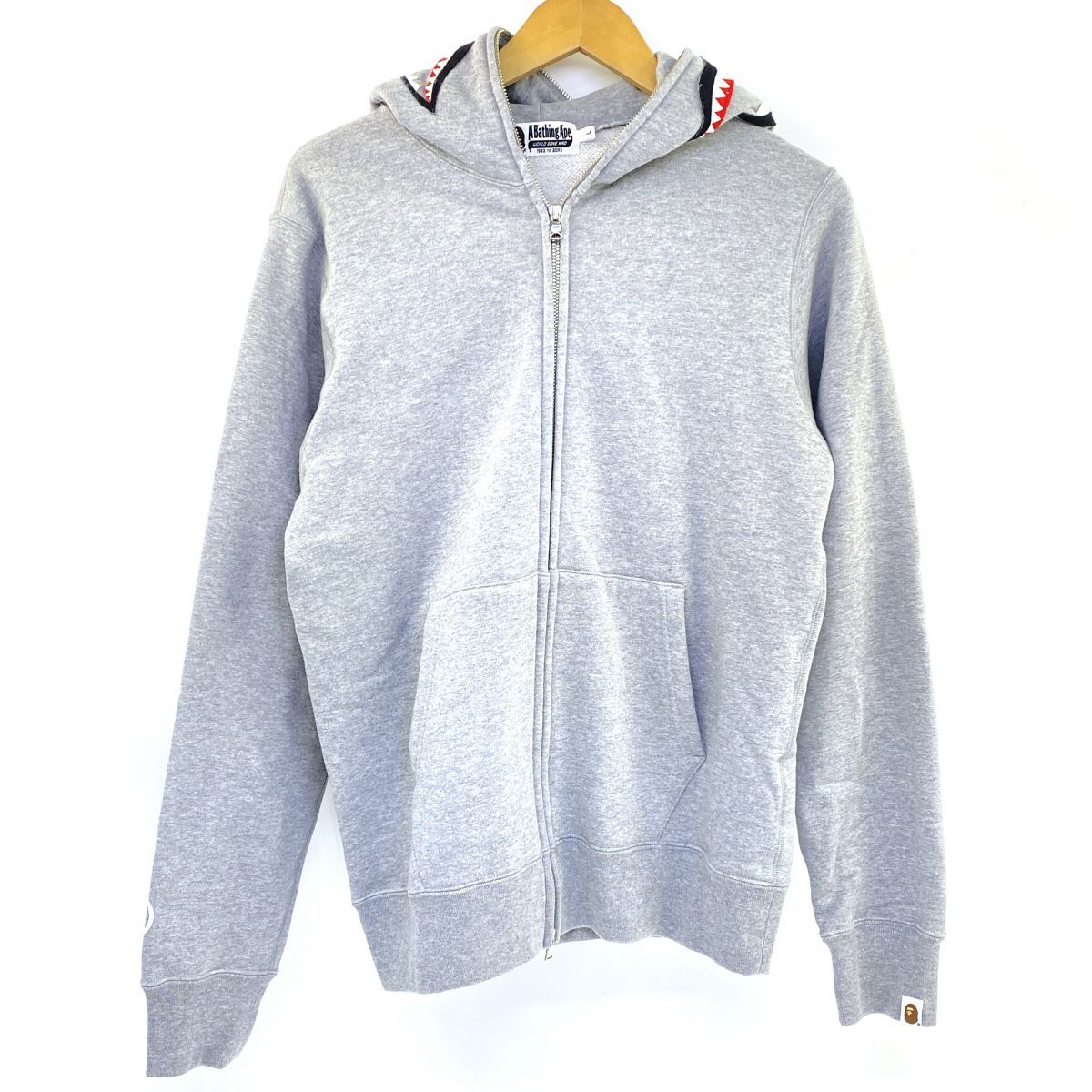 A アベイシングエイプ フルジップパーカー Lサイズ BATHING APE A アベイシングエイプ フルジップパーカー Lサイズ BATHING APE