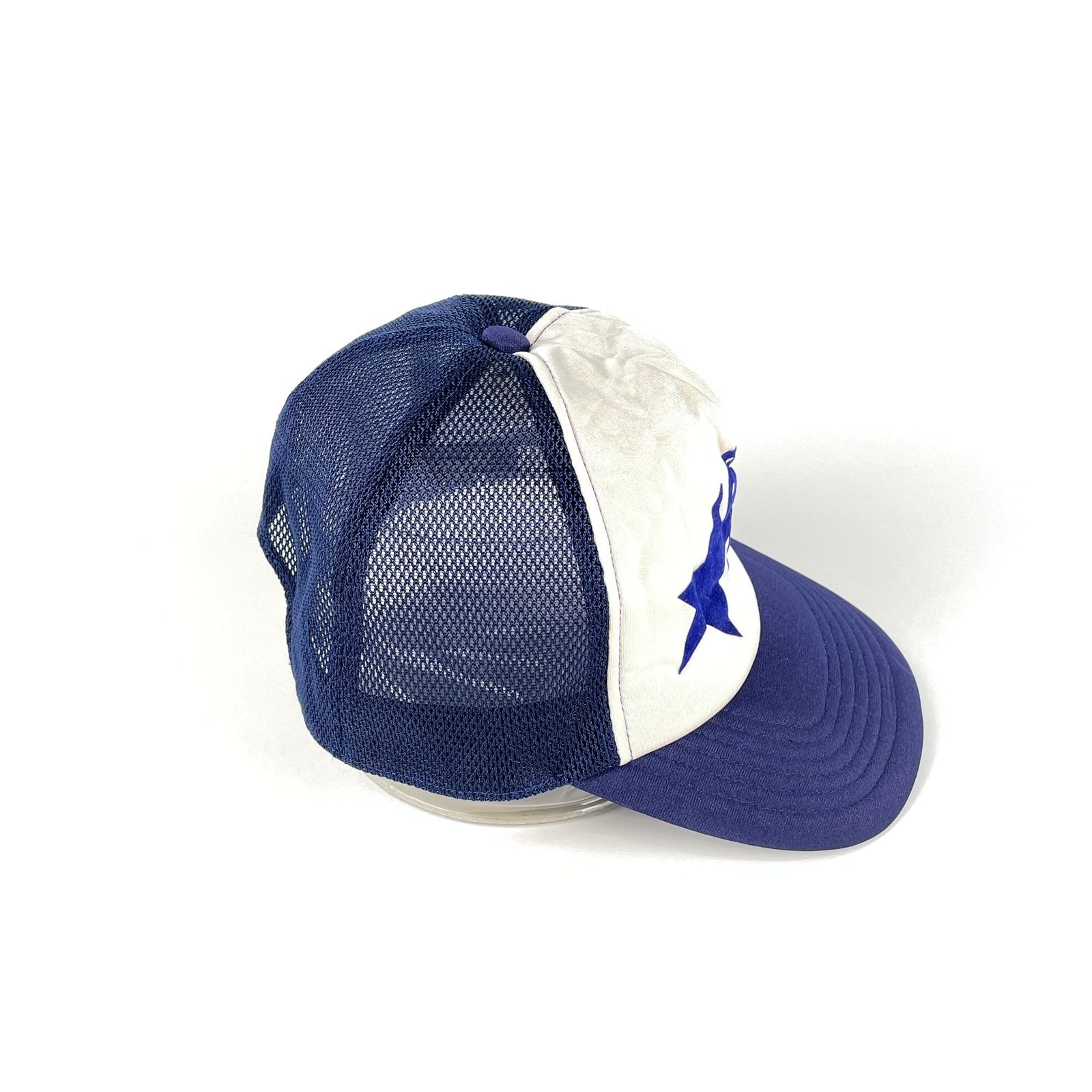 Bape sta 帽子　メッシュキャップ紺色 A BATHING APE ア ベイシング エイプ BAPE STA MESH CAP ベイプ スタ