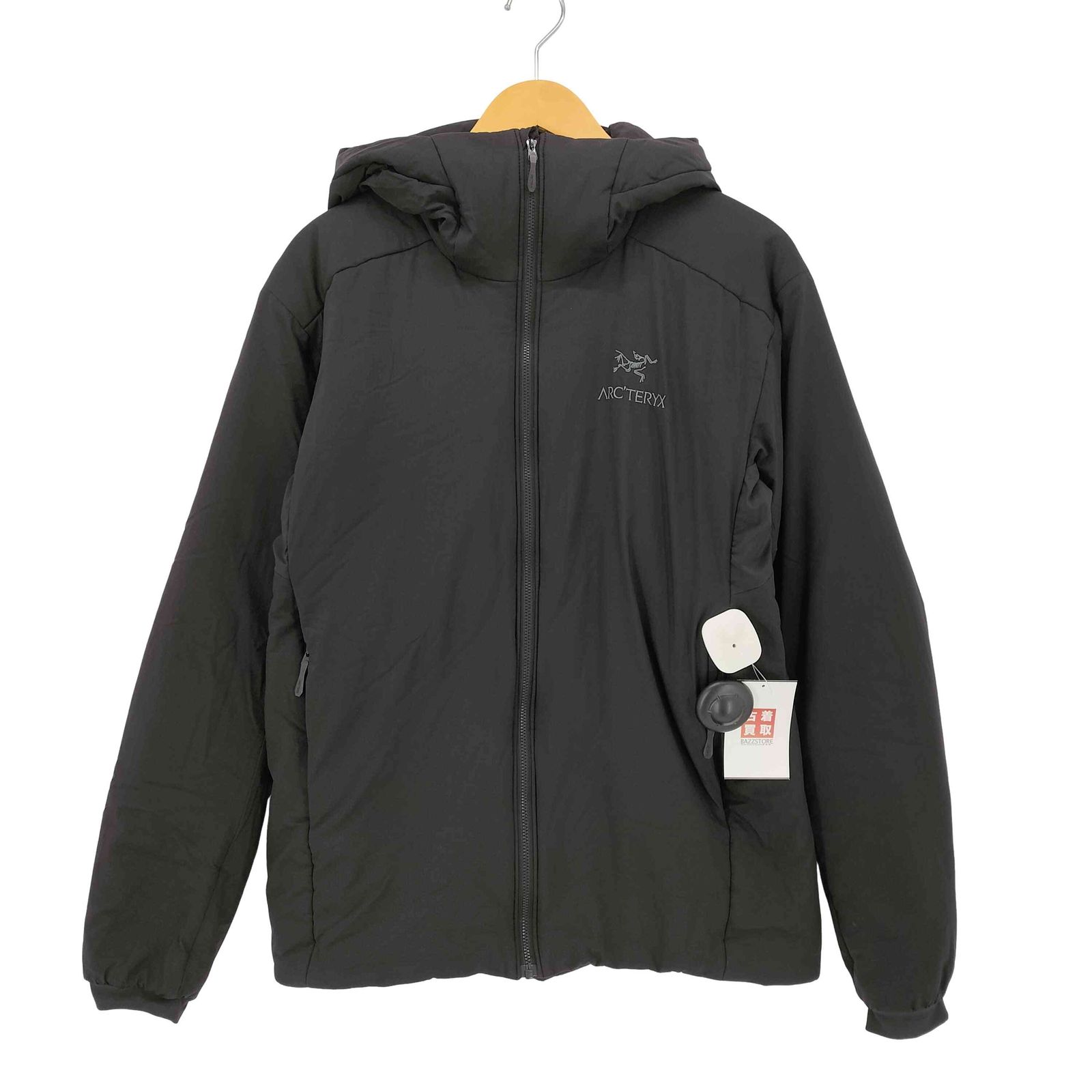 アークテリクス ATOM AR HOODY Men BLACK Mサイズ 【公式通販】