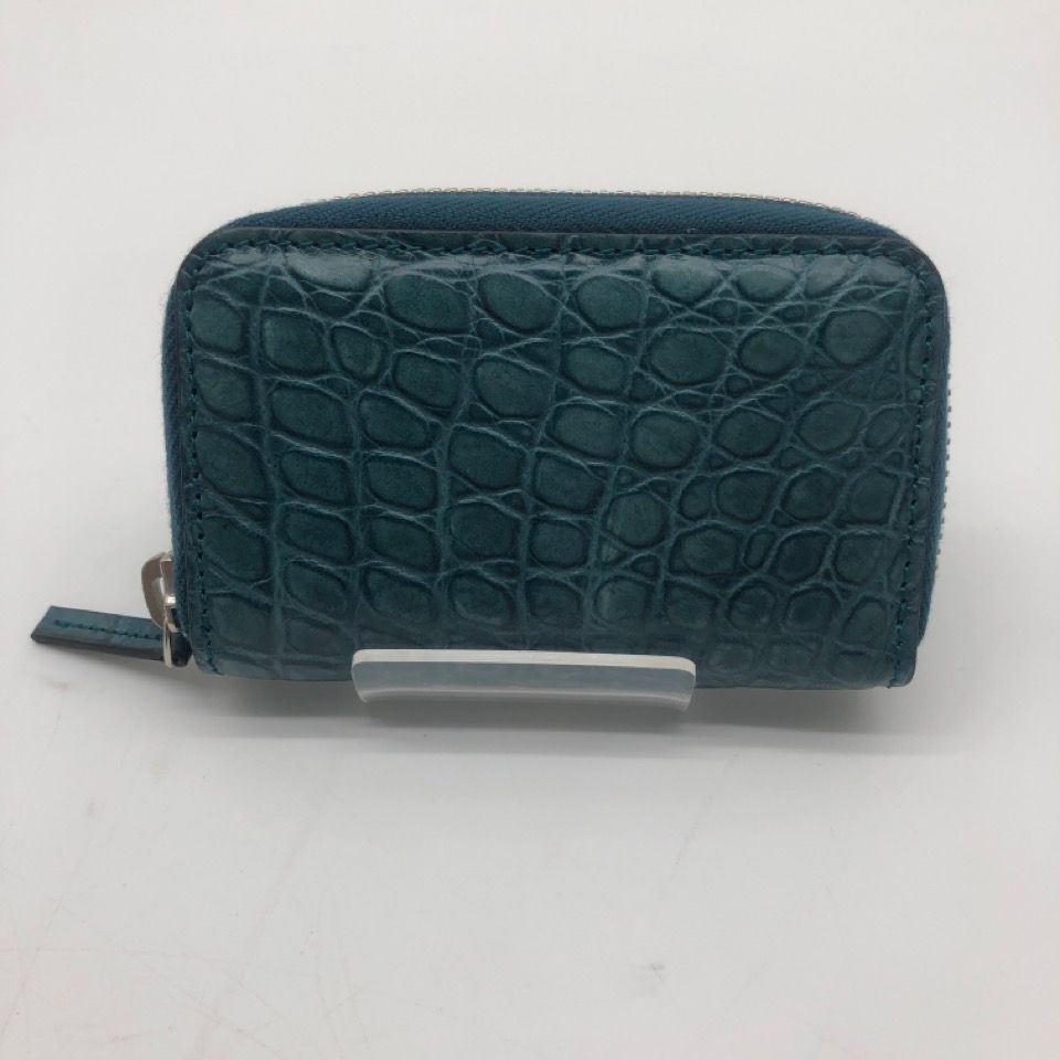 ほぼ未使用品 GUCCI グッチ コインケース カードケース クロコ