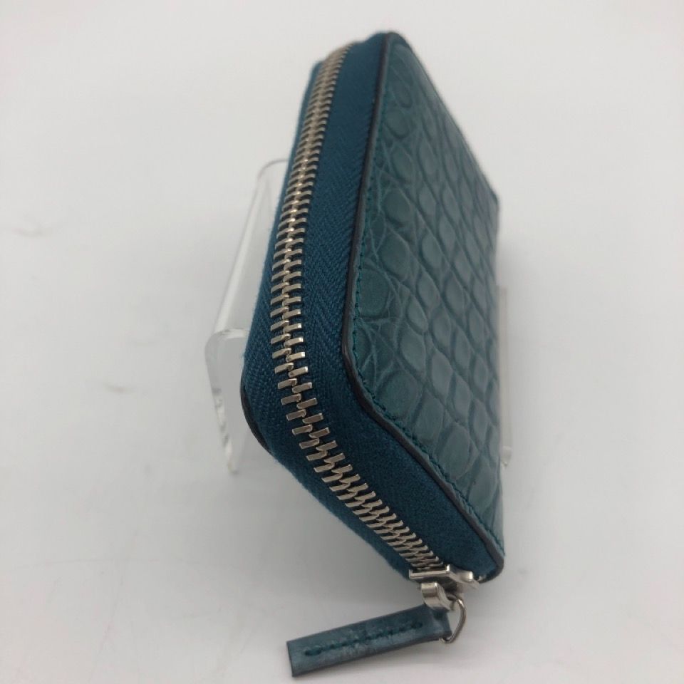 ほぼ未使用品 GUCCI グッチ コインケース カードケース クロコ