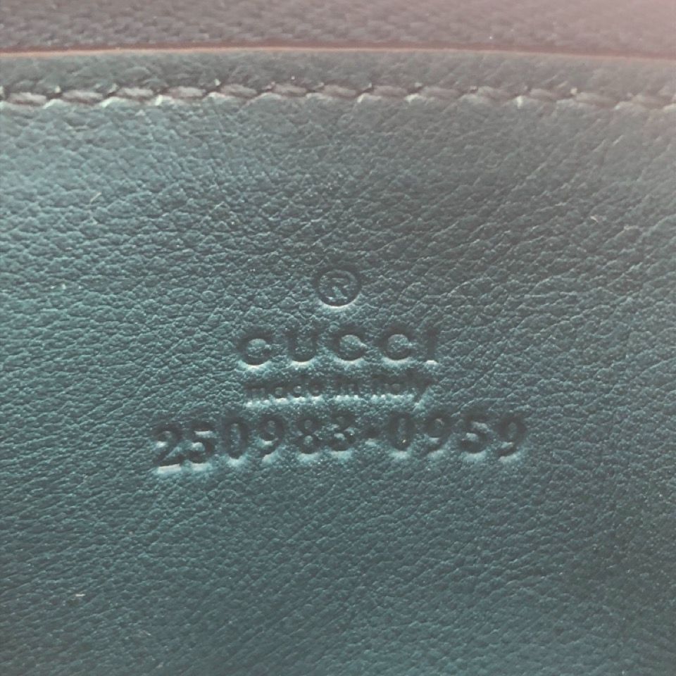 ほぼ未使用品 GUCCI グッチ コインケース カードケース クロコ