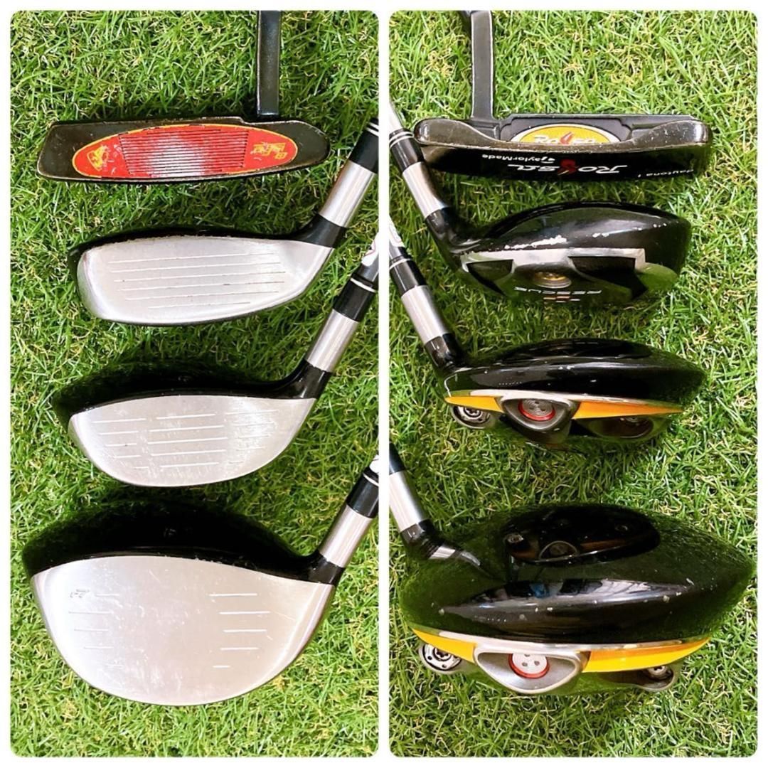 即戦力デビュー テーラーメイド r7 r5 メンズゴルフセット 初心者 右 S