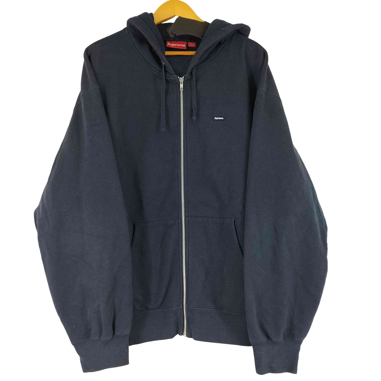 シュプリーム Supreme 23AW Overdyed Small Box Zip Up Hooded 