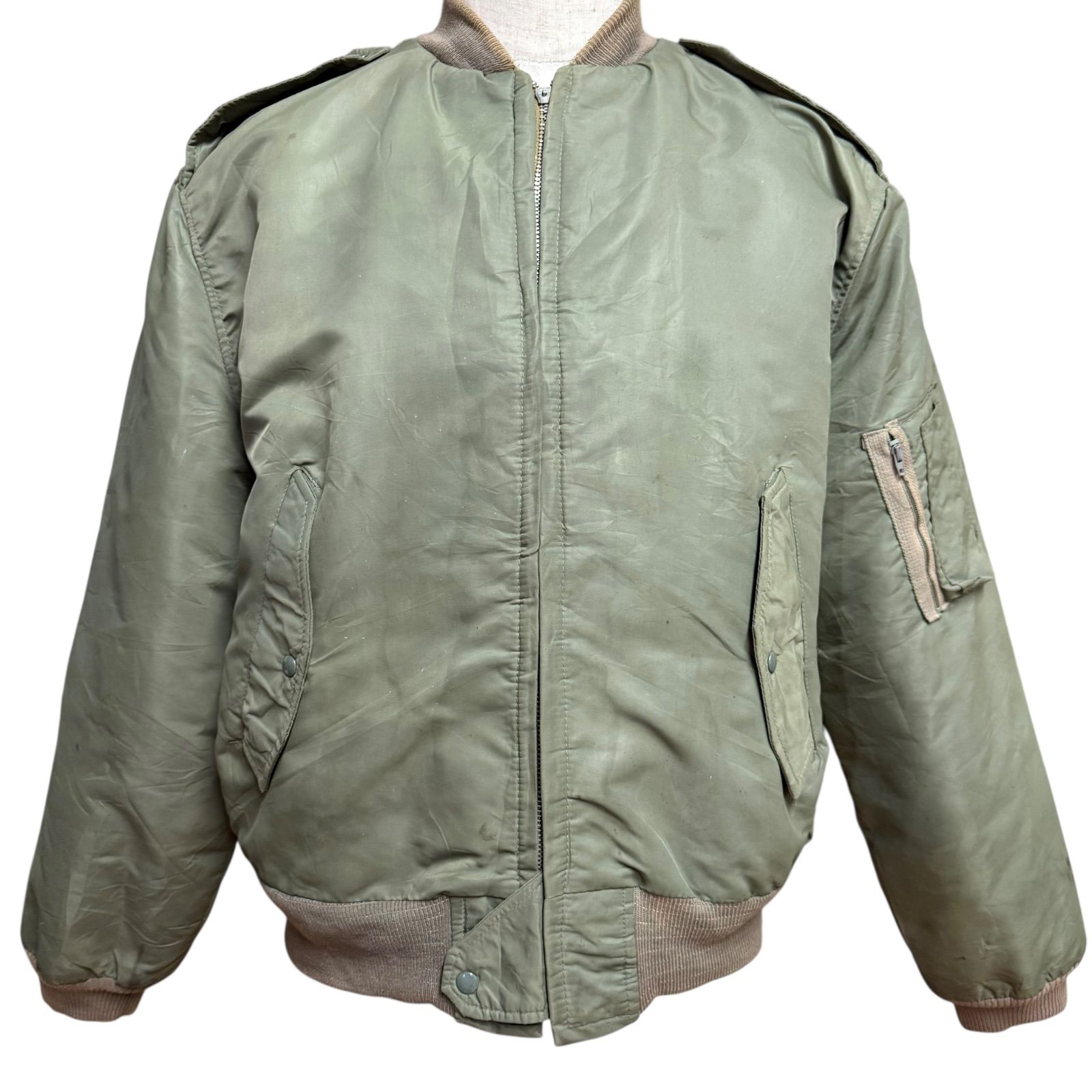70s 民間 L-2B フライトジャケット ヴィンテージ - メルカリ