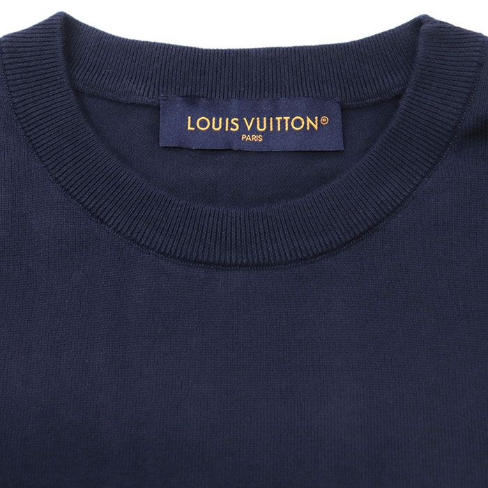 美品】LOUIS VUITTON ルイ・ヴィトン Tシャツ ニット 2025AW LV ロゴ
