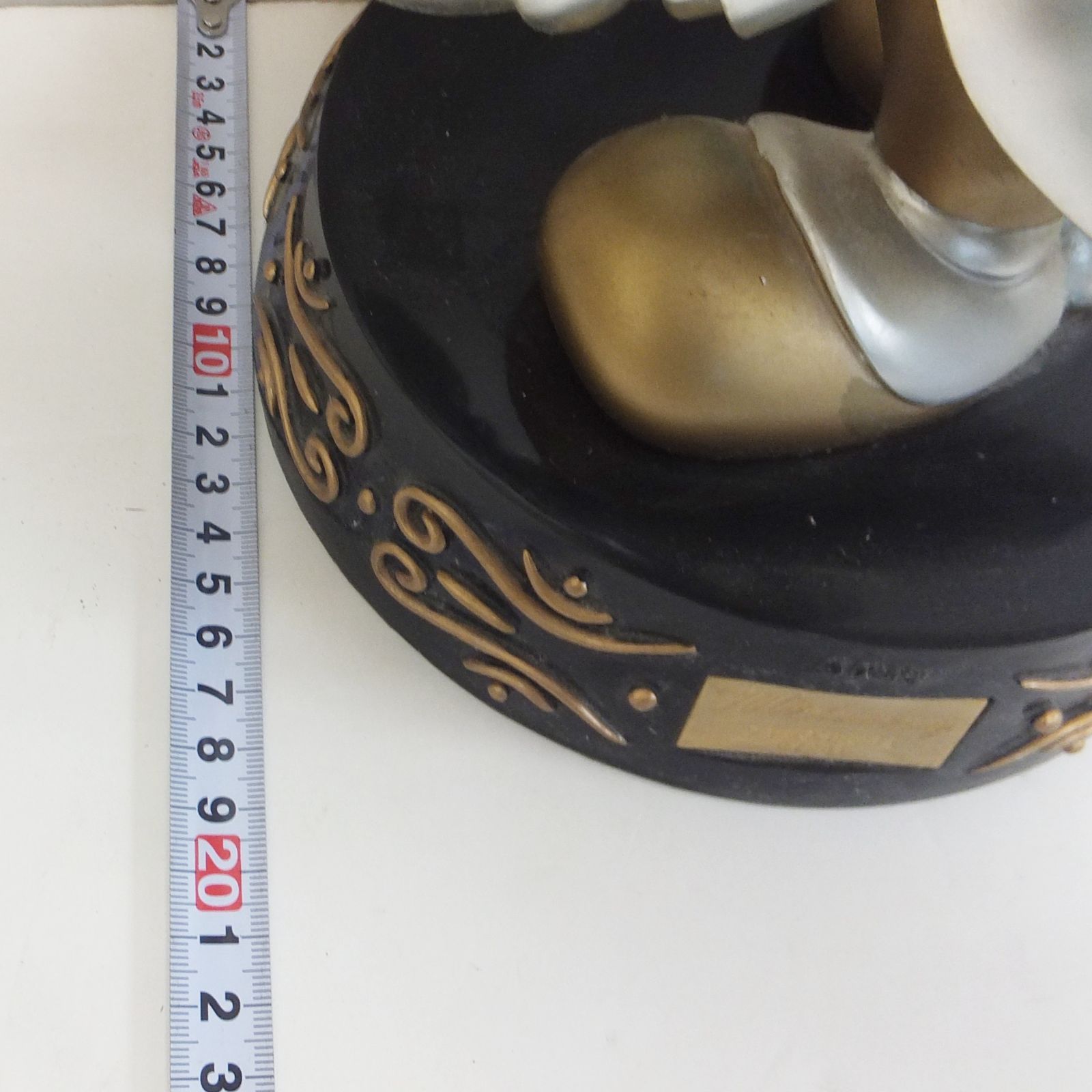 R795【希少】非売品 ミッキーマウスのフィギュア型置き時計 第一生命