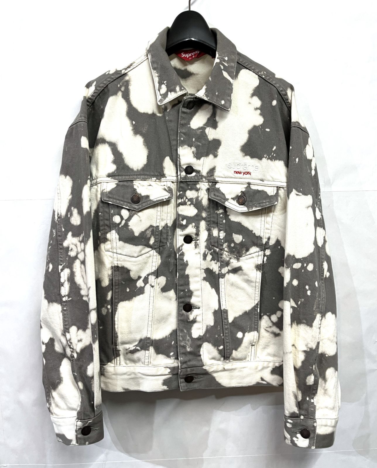 Supreme｜シュプリーム Denim Trucker Jacket Bleached ブリーチ加工