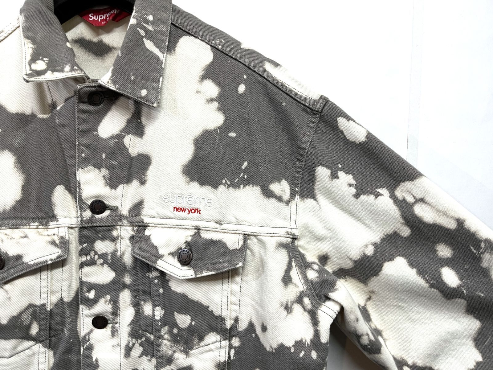 Supreme｜シュプリーム Denim Trucker Jacket Bleached ブリーチ加工