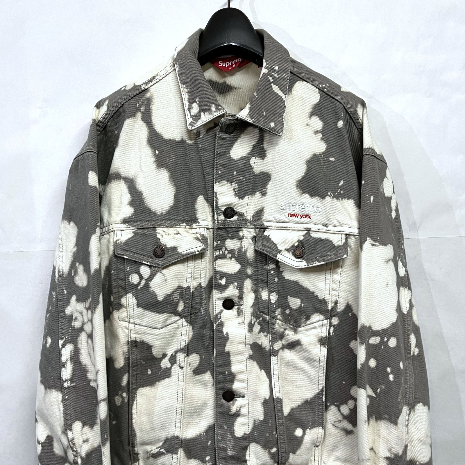 Supreme｜シュプリーム Denim Trucker Jacket Bleached ブリーチ加工
