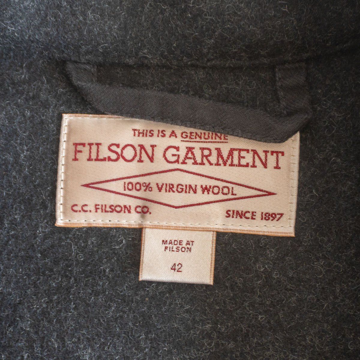 美品/ビッグサイズ】FILSON【ダブルマッキーノ クルーザー ジャケット