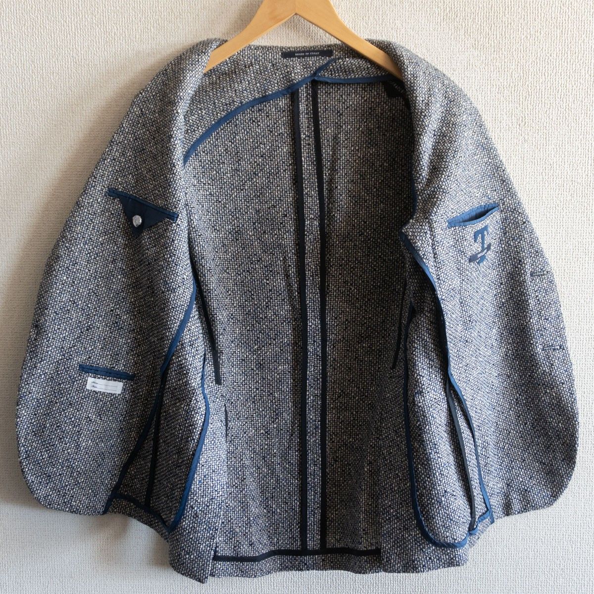 最高級】TAGLIATORE【ツイード テーラードジャケット】46 イタリア製