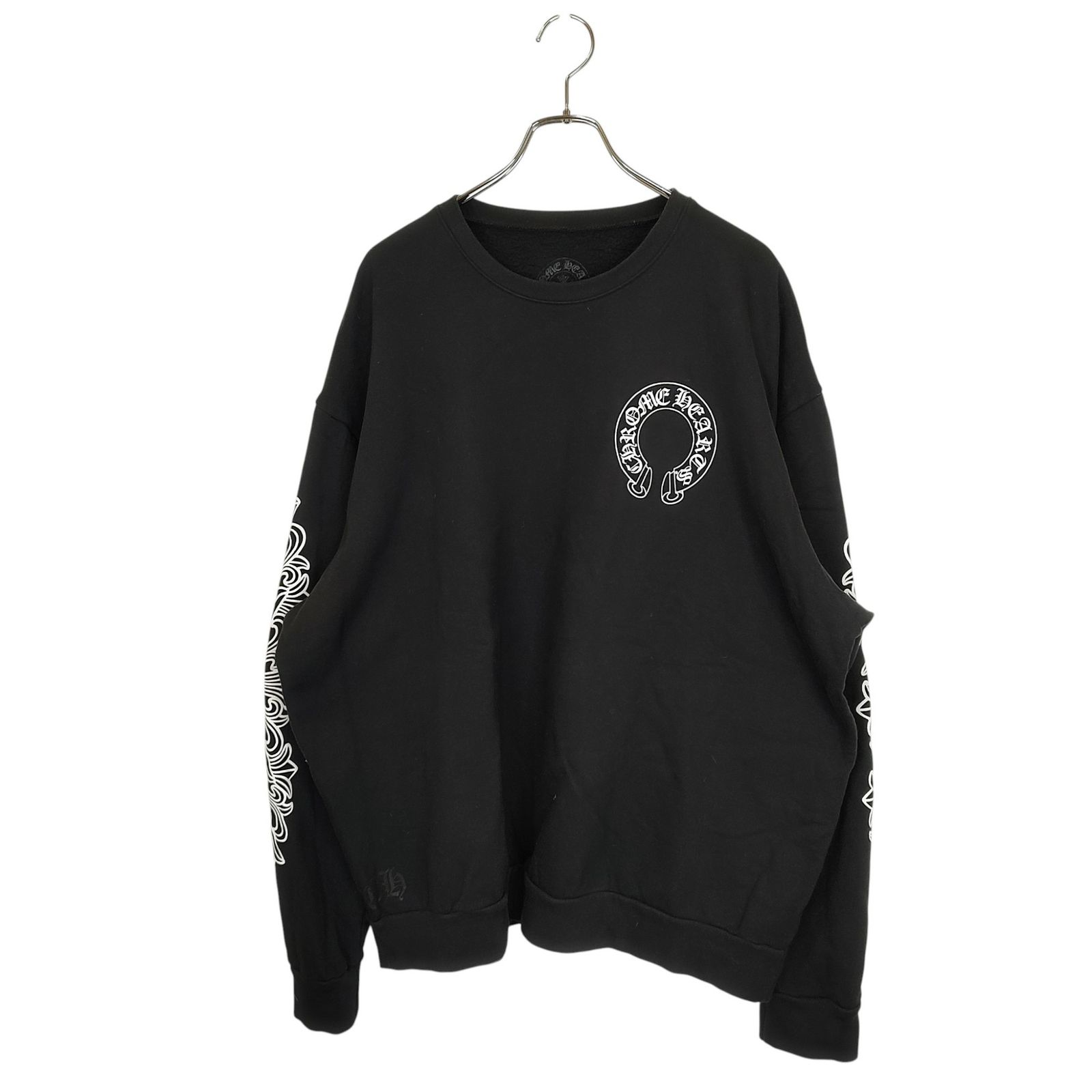 Chrome Hearts クロムハーツ SWTSHRT PLVR 袖フローラル バック ホース