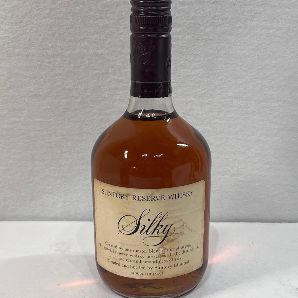 未成年の飲酒は法律で禁じられています】サントリー リザーブ シルキー