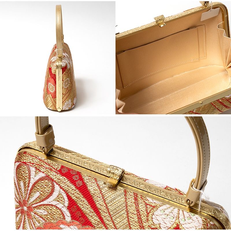 訳あり 草履バッグセット 正絹帯地 レディース 女物 日本製 メーカー