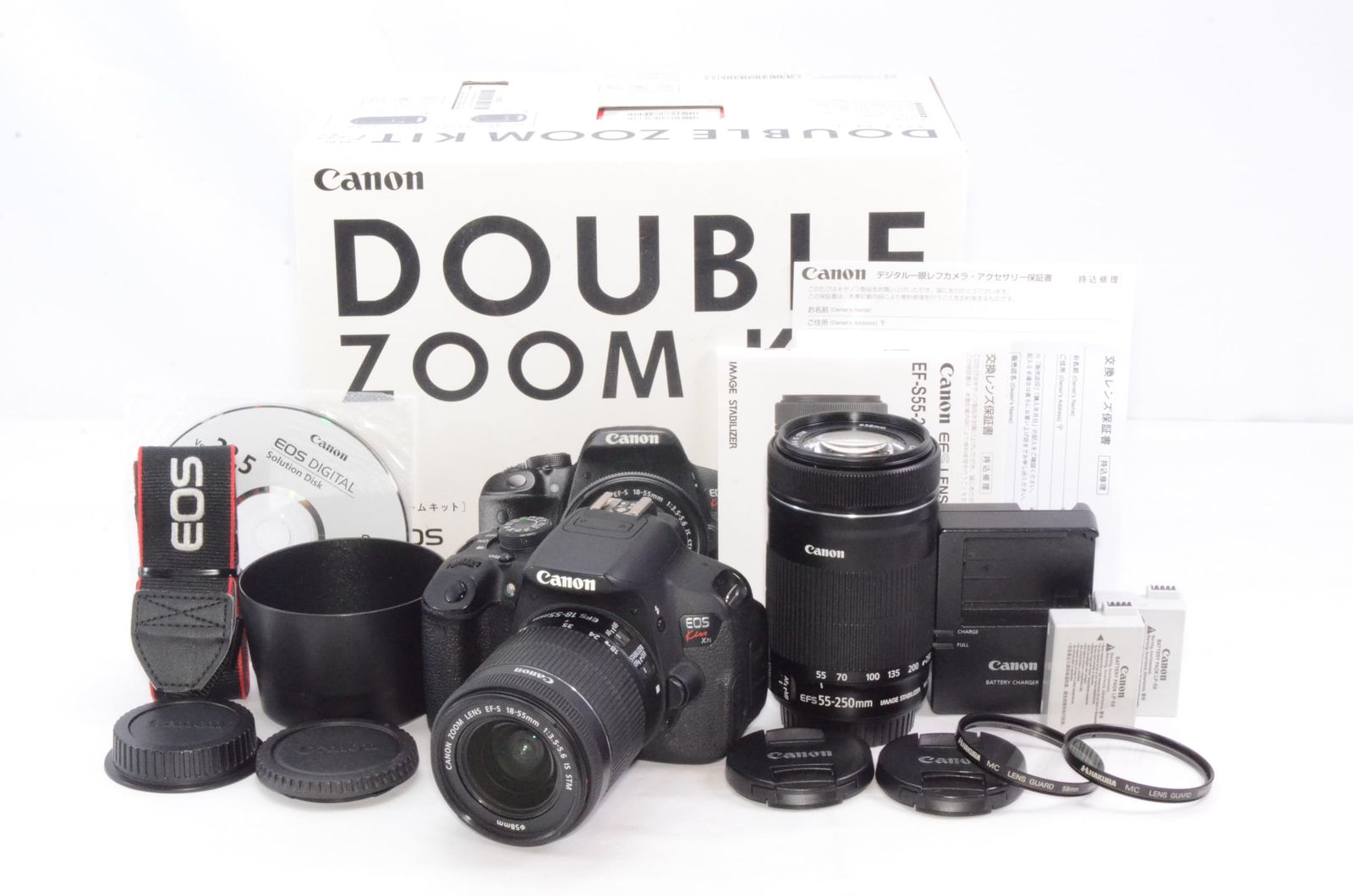 CANON EOS KISS X7i ダブルズームキット - メルカリ