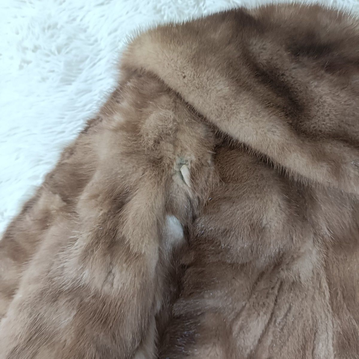 着丈100cm デミバフミンク ロングコート ファーコート ミンクコート