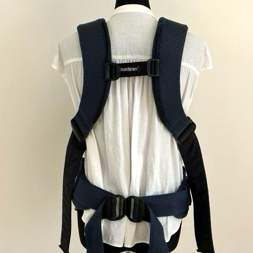 ベビービョルン ベビーキャリア ONE Kai Air ネイビーブルー - メルカリ