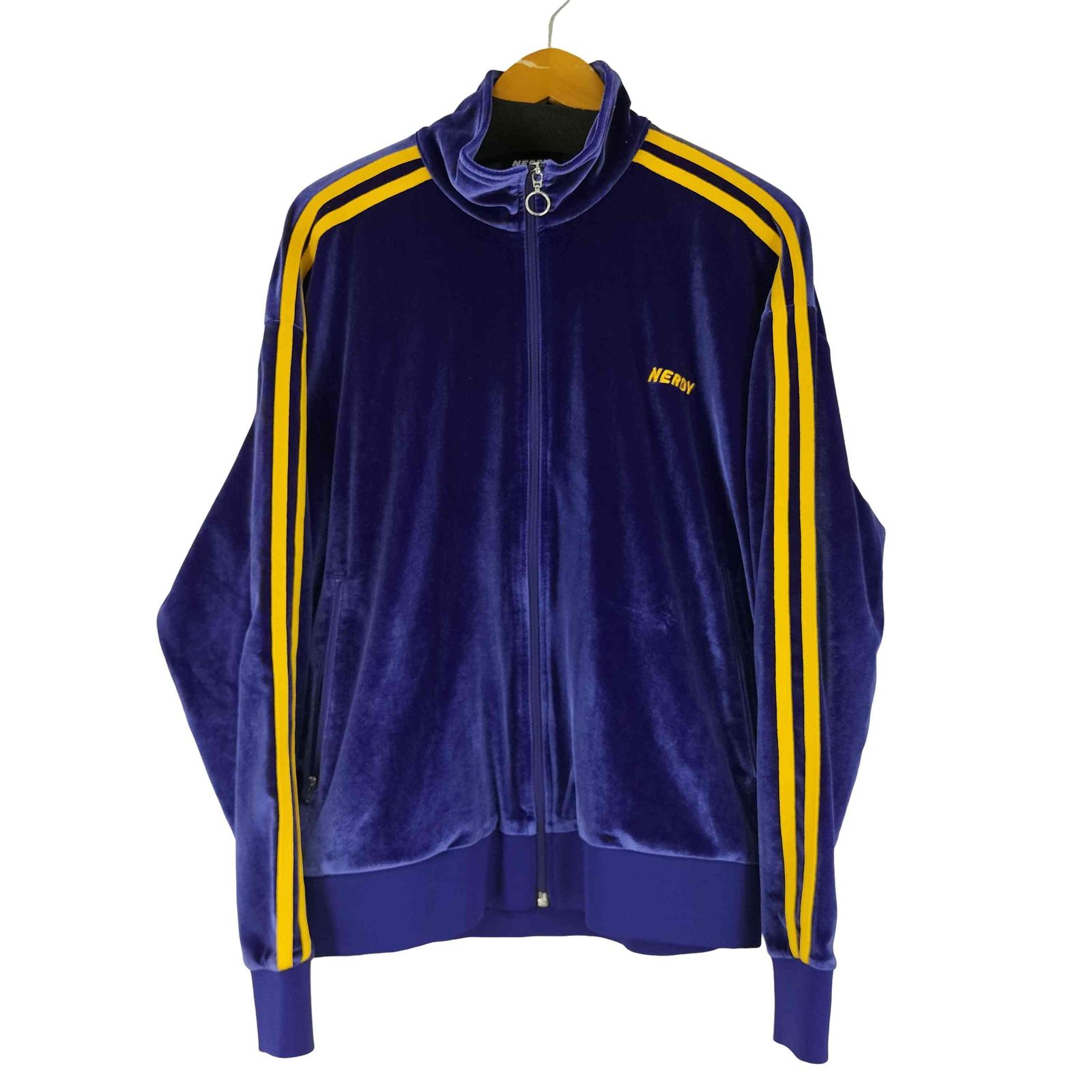 ノルディー nerdy ベロア トラックジャケット レディース JPN：M