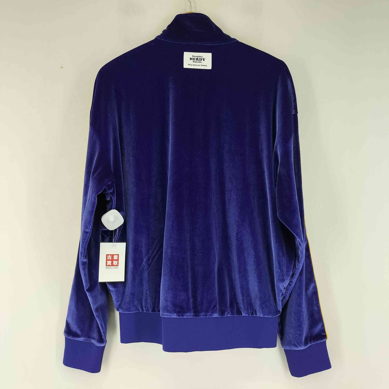 ノルディー nerdy ベロア トラックジャケット レディース JPN：M