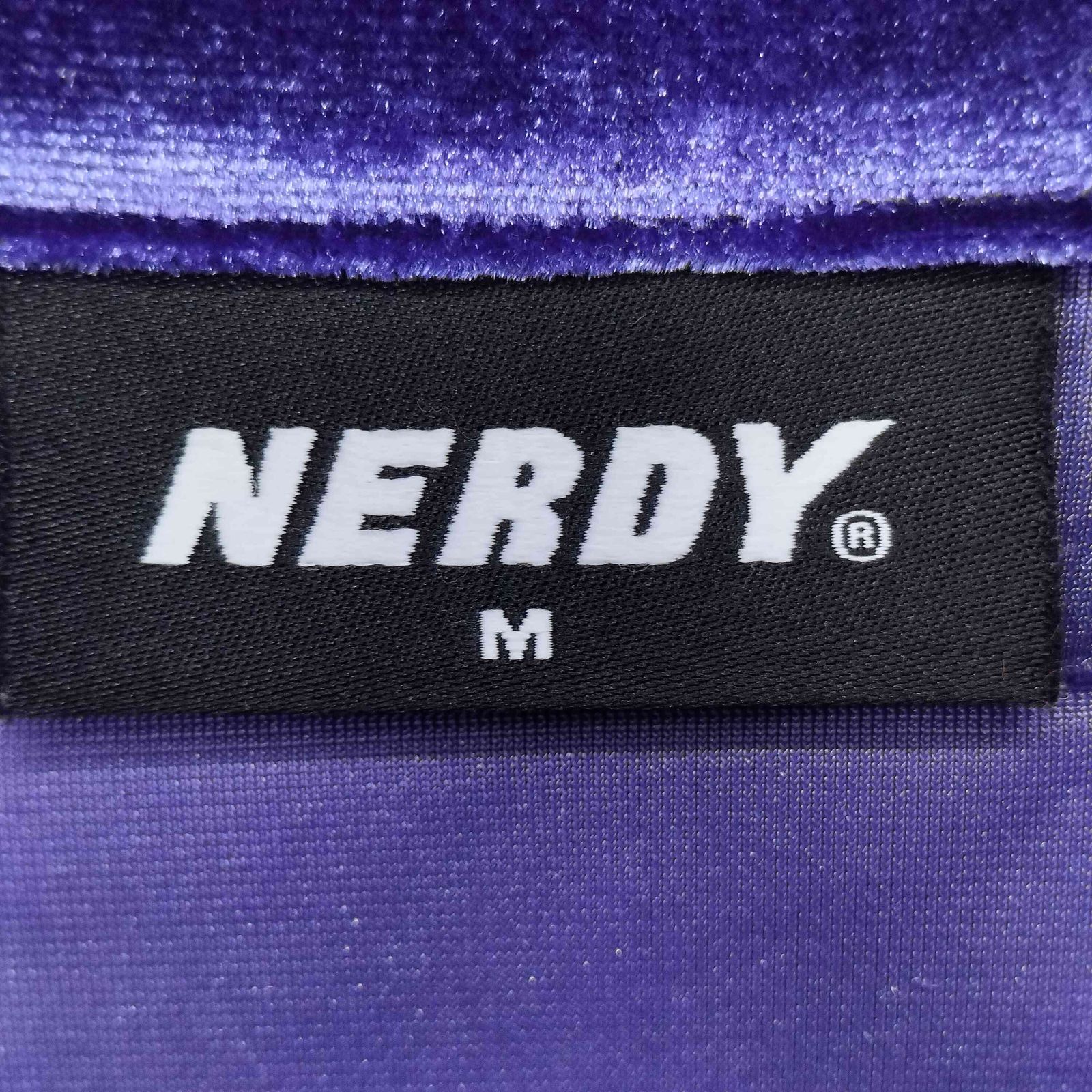 ノルディー nerdy ベロア トラックジャケット レディース JPN：M