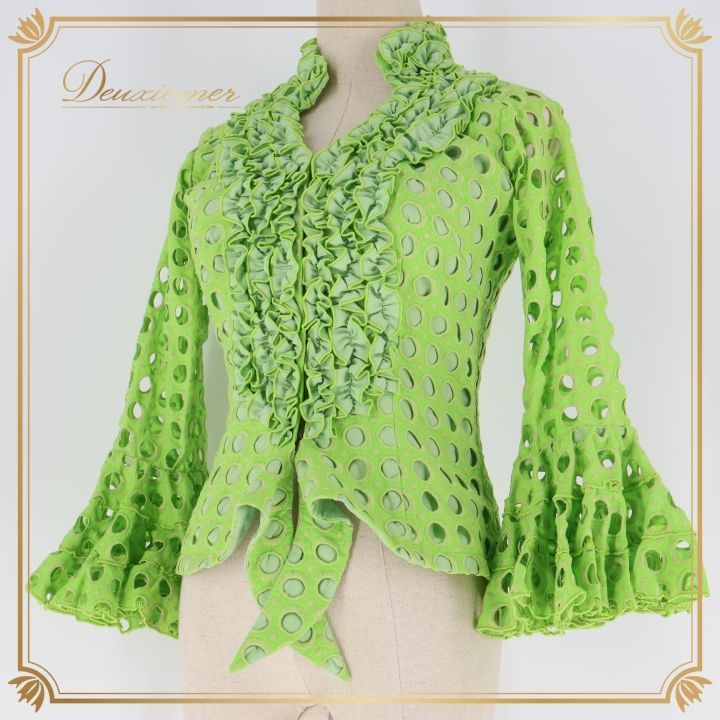 フラメンコ 衣装 ソニアジョーンズ SONIA JOHNES トップス ブラウス 黄