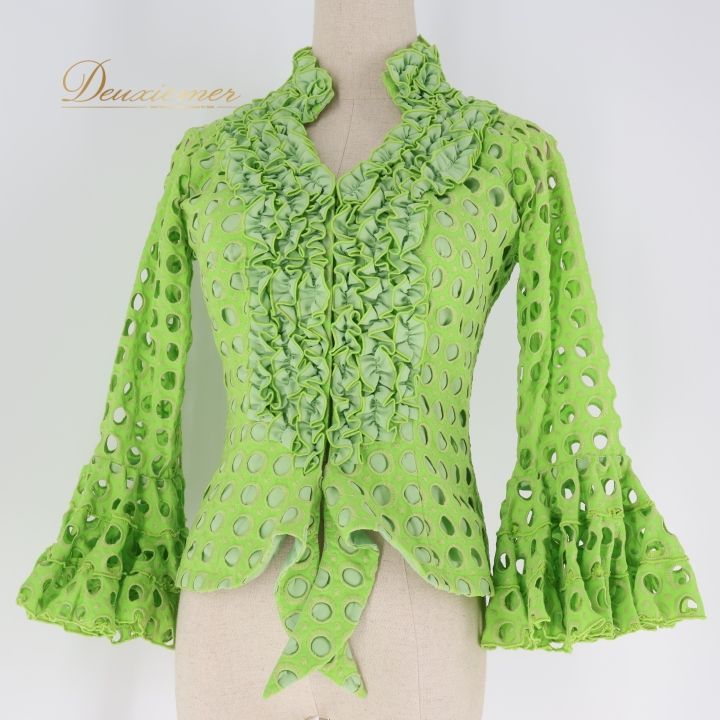 フラメンコ 衣装 ソニアジョーンズ SONIA JOHNES トップス ブラウス 黄