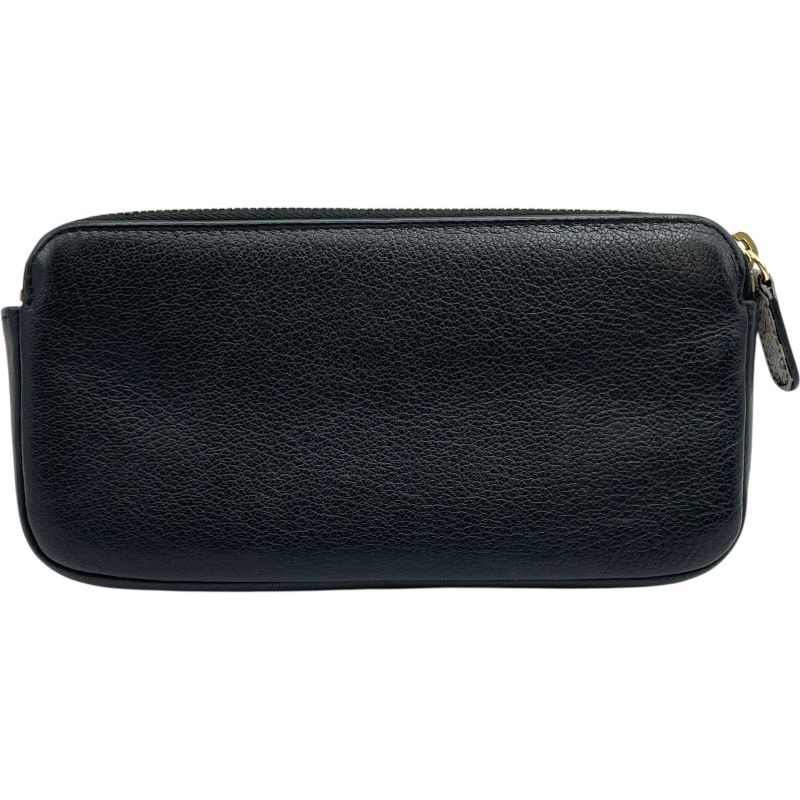 シャネル CHANEL ココマークチェーンウォレット 26番台 ブラック GD