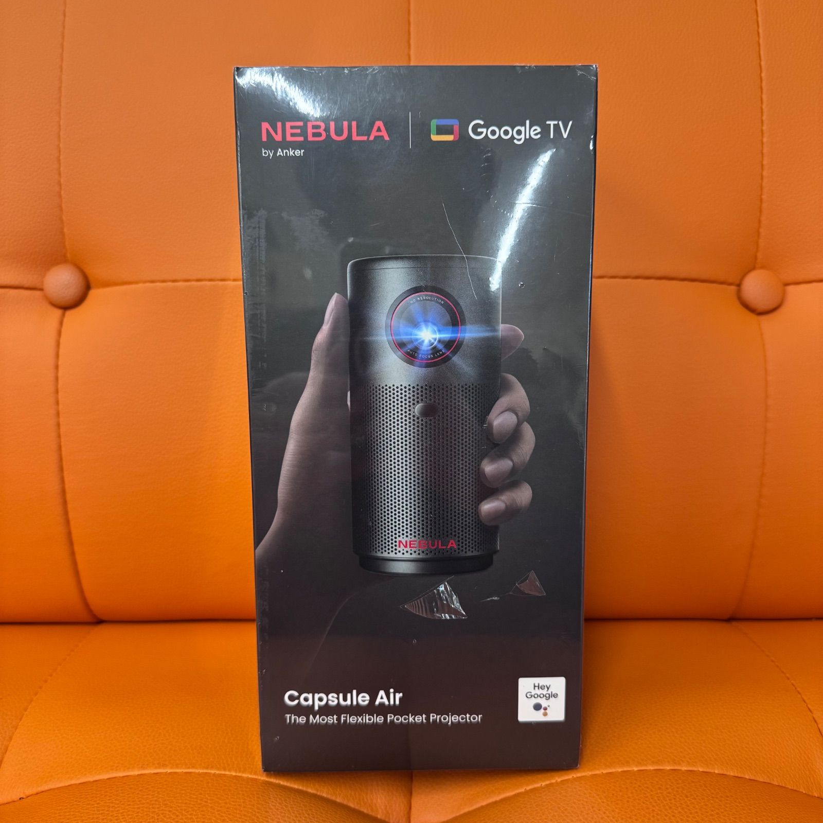 週末値下【新品未開封】NEBULA Capsule Air 【シュリンク未開封】 シュリンク付き】Anker Nebula Capsule Air ブラック - メルカリ