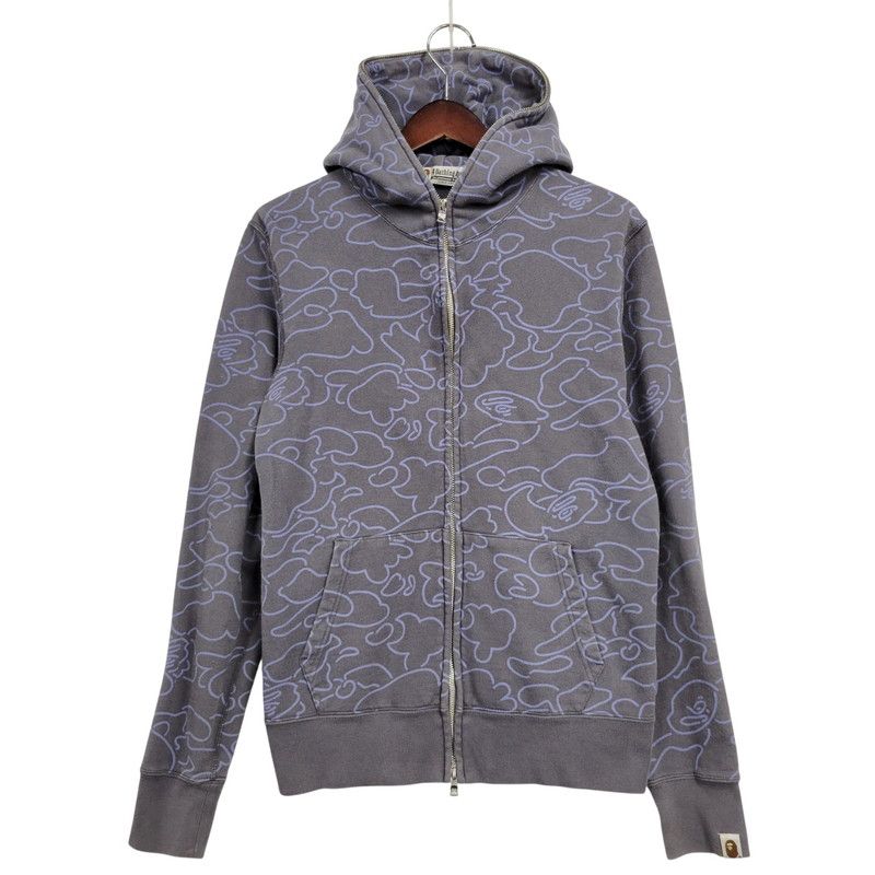 中古品】A BATHING APE アベイシングエイプ FULL ZIP HOODIE