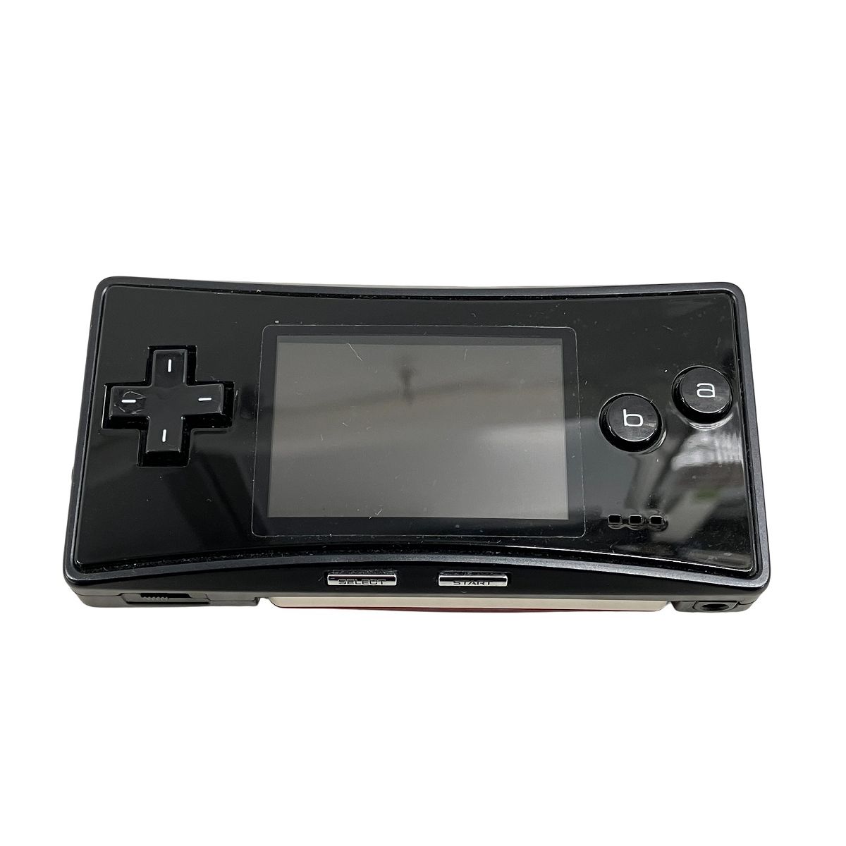現品割★GAMEBOY micro ゲームボーイミクロ スーパーマリオブラザーズ ゲームボーイミクロ GAMEBOY MICRO MARIO 稼動品 ヒビあり 現品割