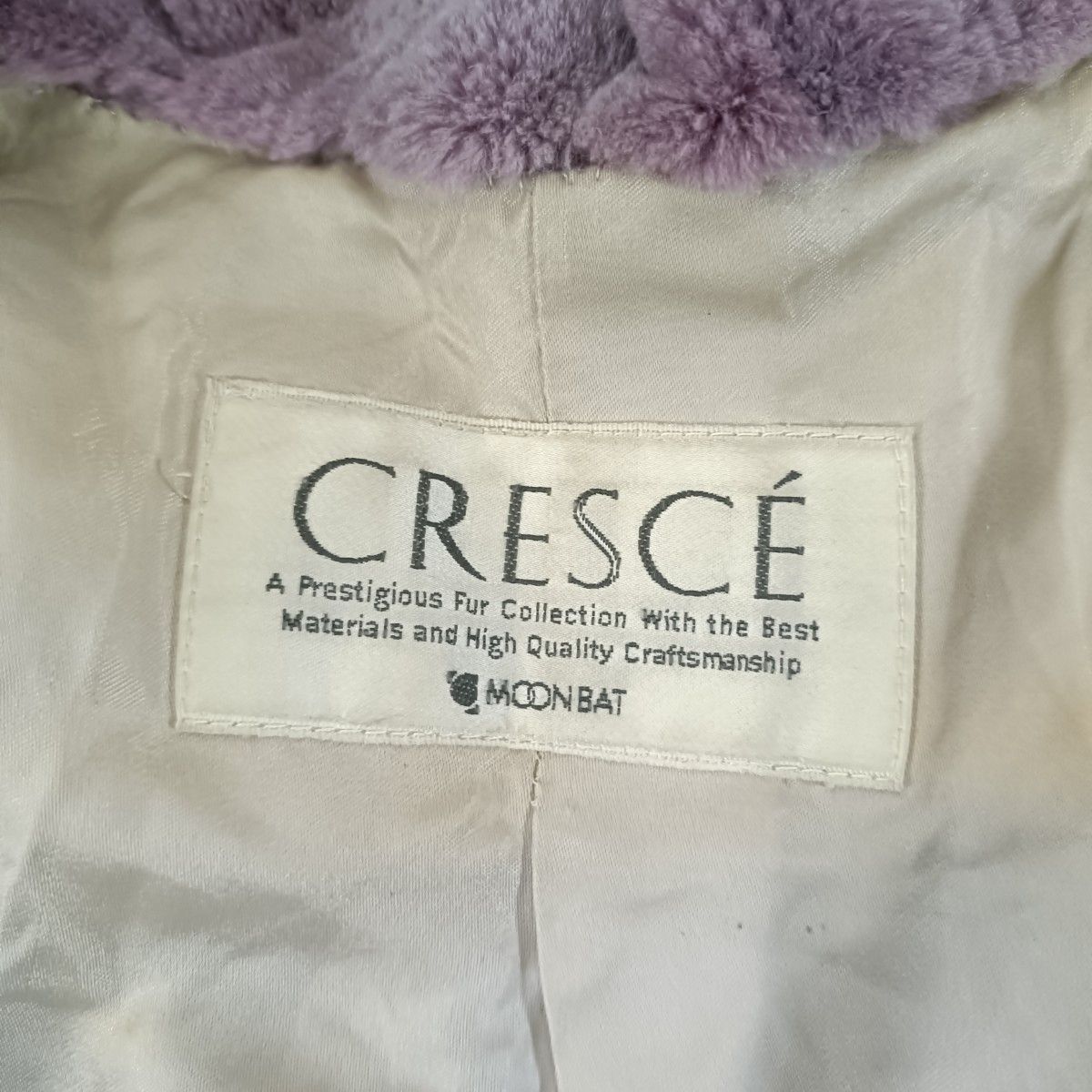 シェアードミンク ファーコート パープル系 ミンクコート リアルファー