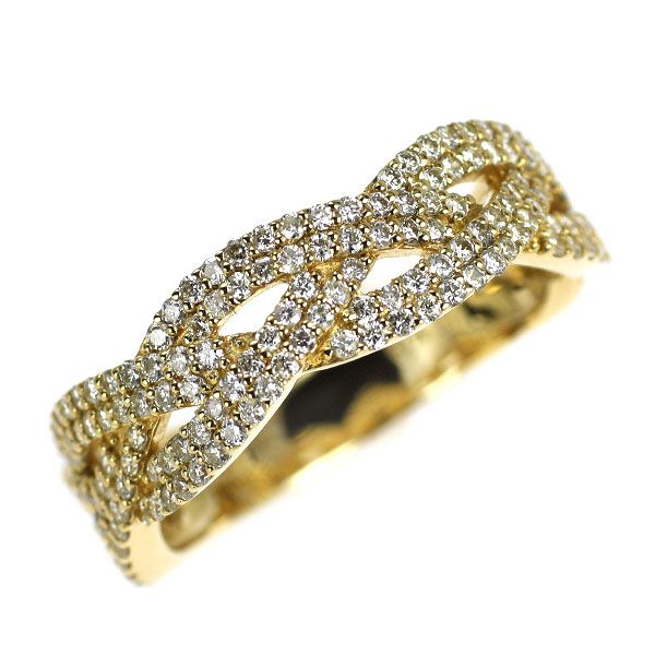 K18YG ダイヤモンド リング 0.72ct - メルカリ