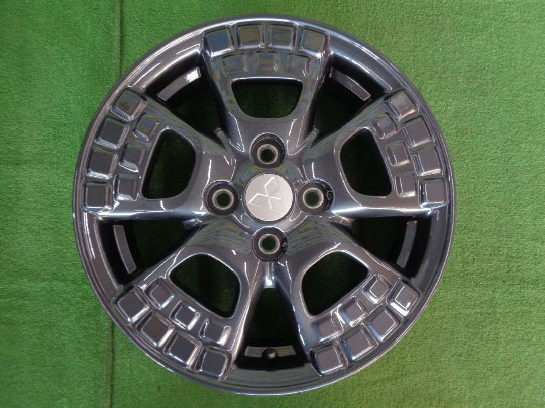 新車外し！ 三菱 デリカミニ 4WDモデル 純正 15インチ 中古ホイール 4