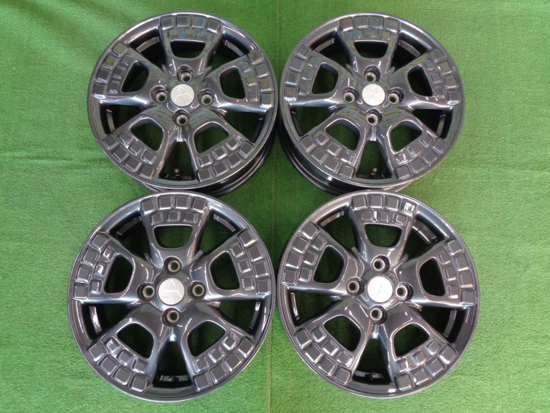 新車外し！ 三菱 デリカミニ 4WDモデル 純正 15インチ 中古ホイール 4