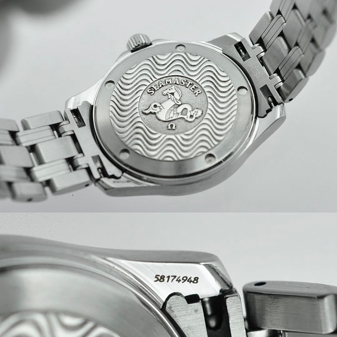 OMEGA オメガ 磨き済 2511.81 シーマスター 120m 紺 メンズ W00057