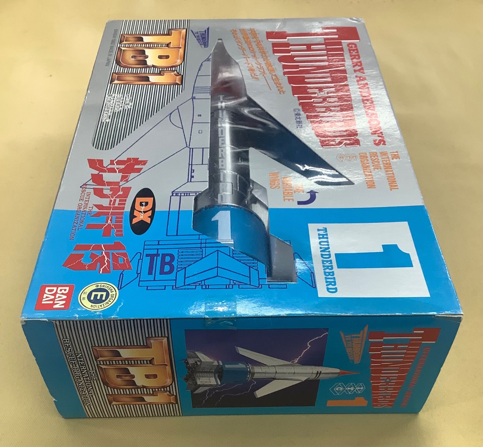 【未組立】DX サンダーバード1号 バンダイ　1992年 バンダイ DXサンダーバード1号 - メルカリ